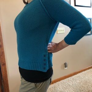 Anthropologie sweater, blue
